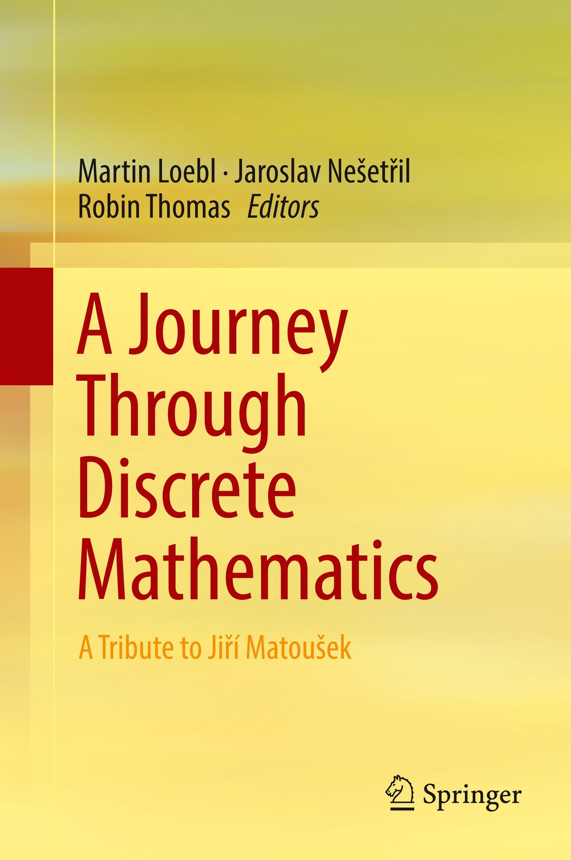 A Journey Through Discrete Mathematics