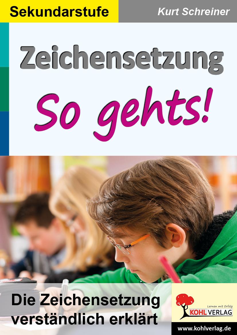 Zeichensetzung - So gehts!