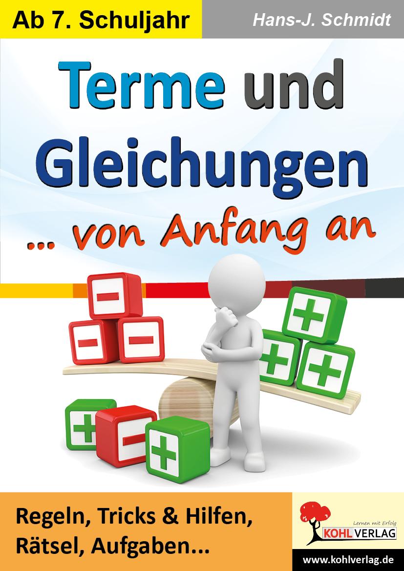 Terme und Gleichungen von Anfang an