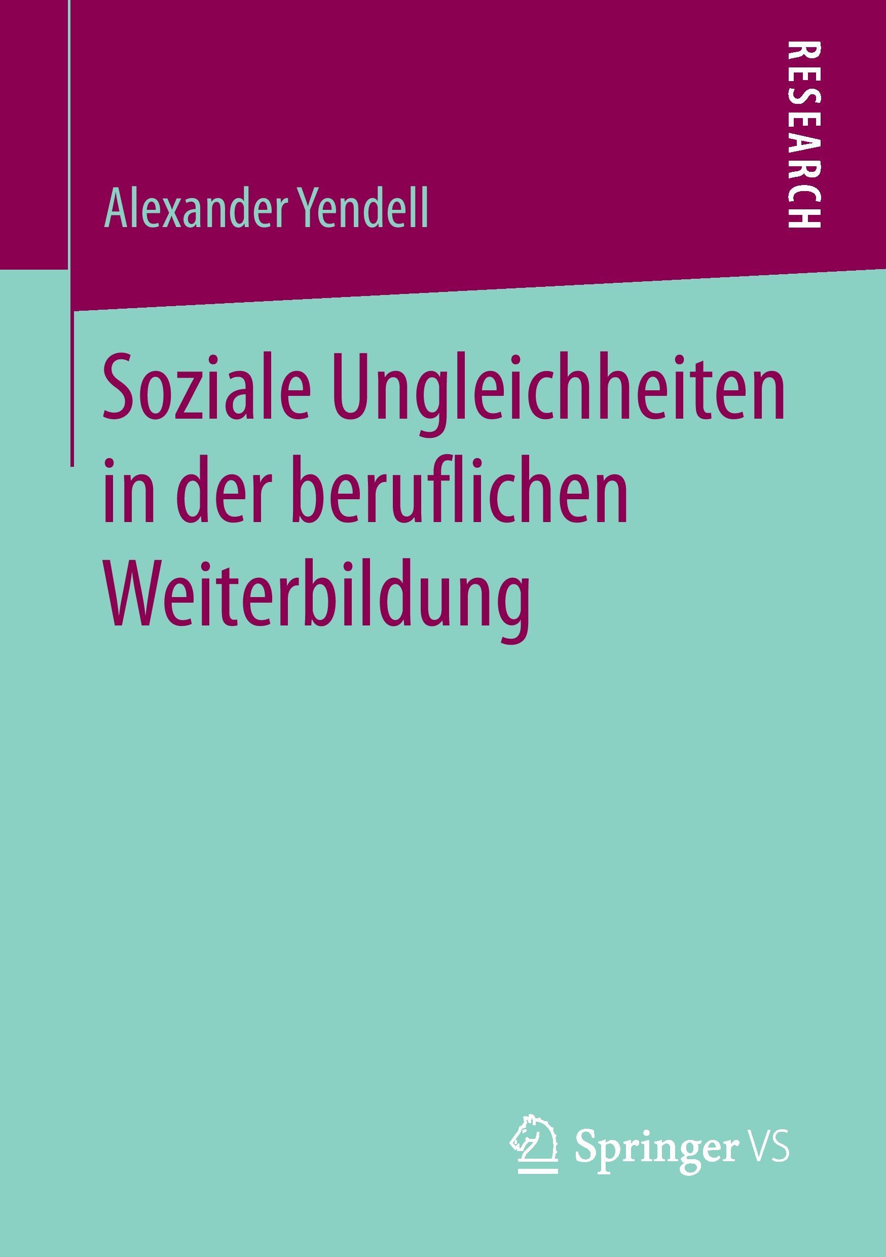 Soziale Ungleichheiten in der beruflichen Weiterbildung