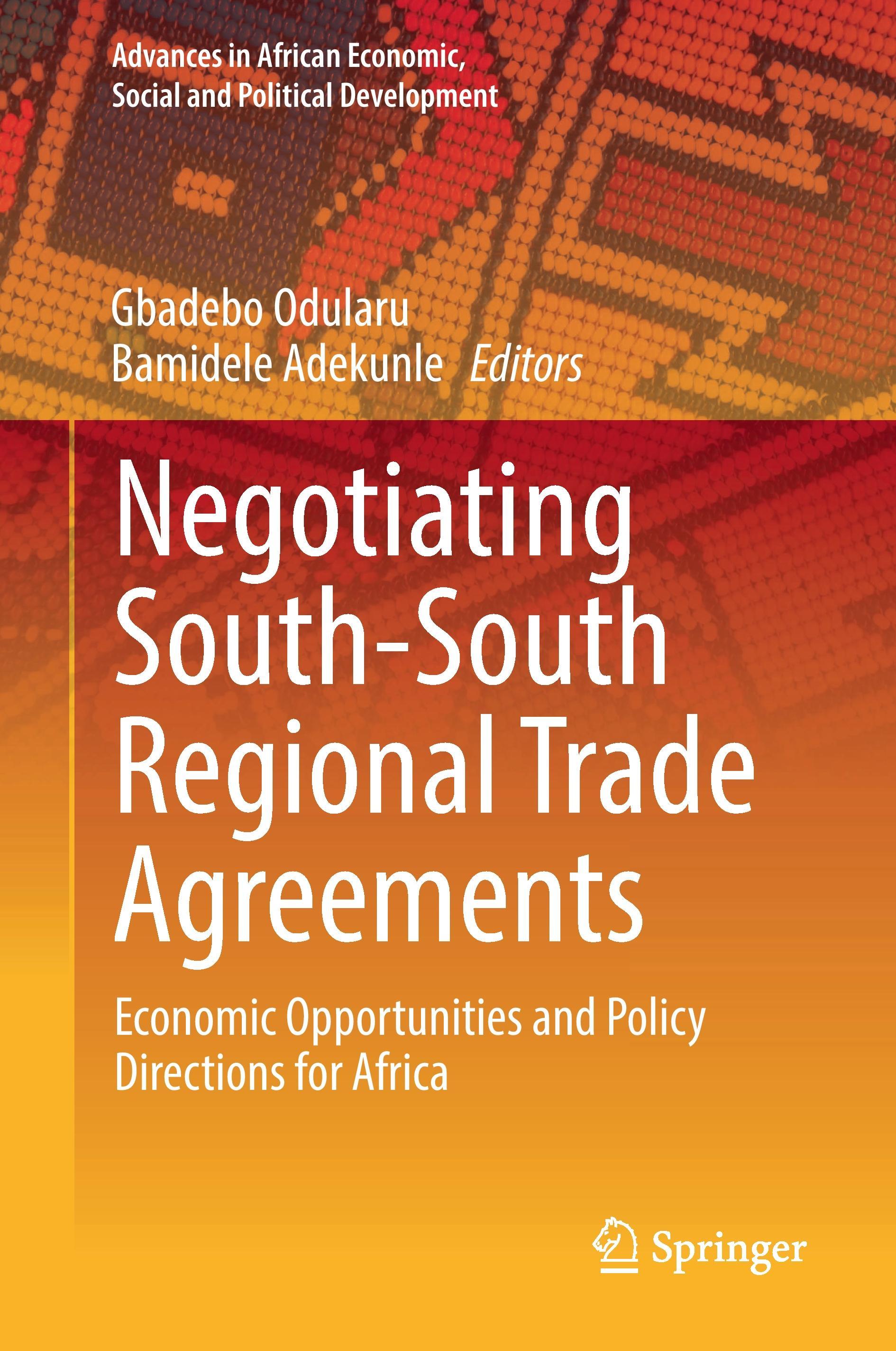 Negotiating South-South Regional Trade Agreements