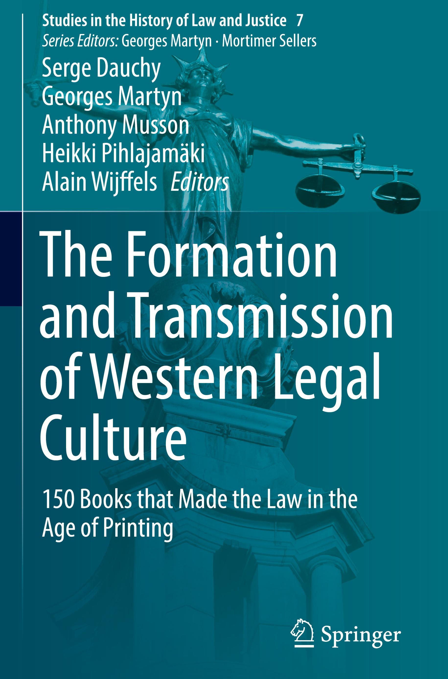 The Formation and Transmission of Western Legal Culture