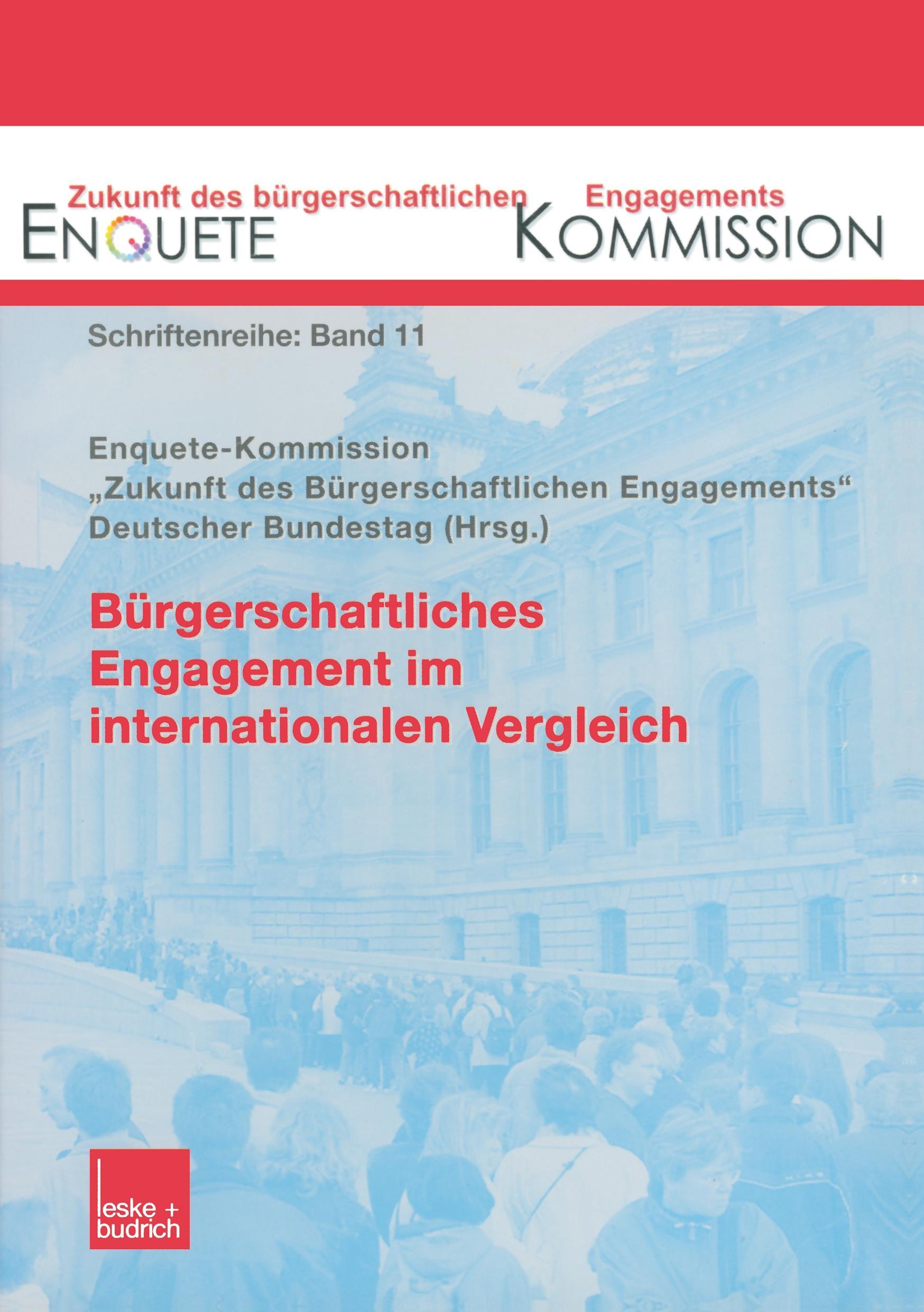 Bürgerschaftliches Engagement im internationalen Vergleich