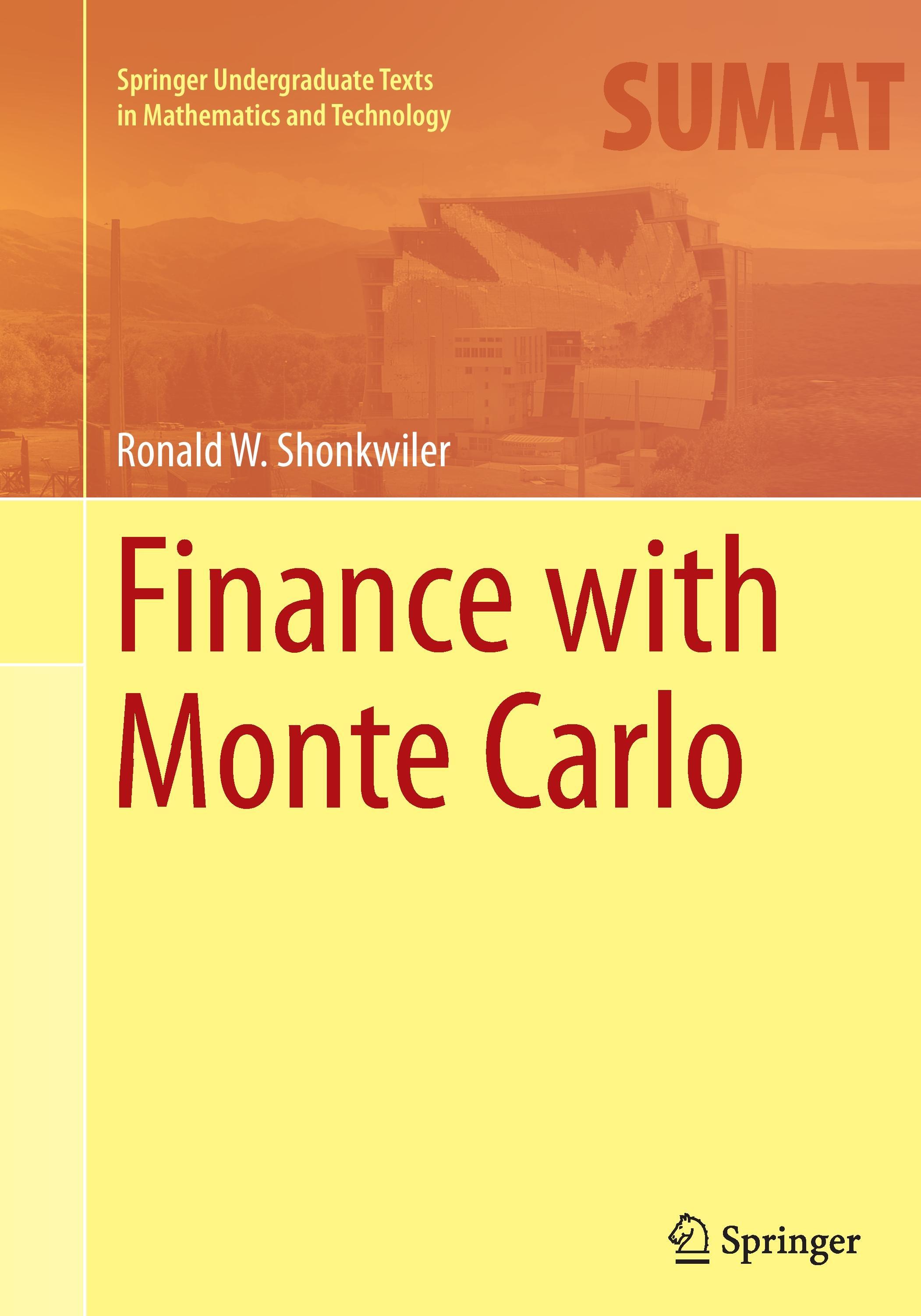 Finance with Monte Carlo