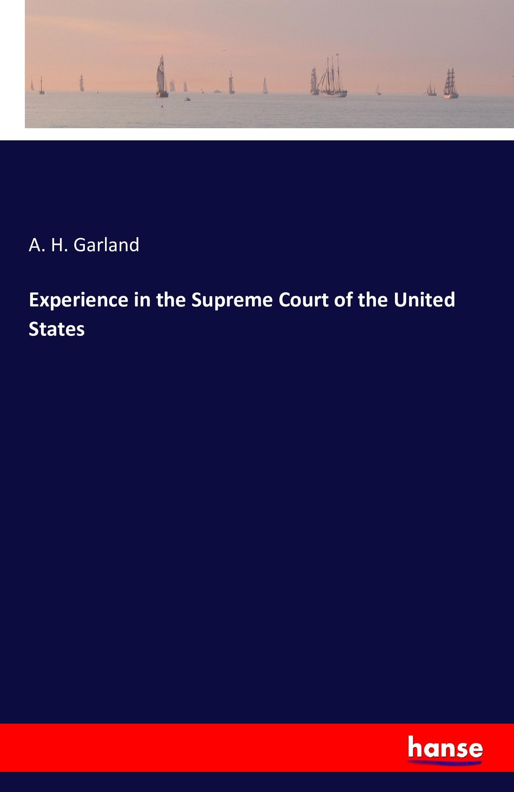 Experience in the Supreme Court of the United States