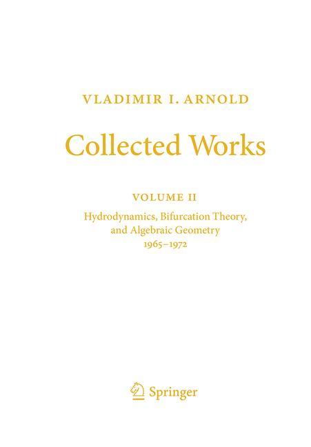 Vladimir I. Arnold - Collected Works