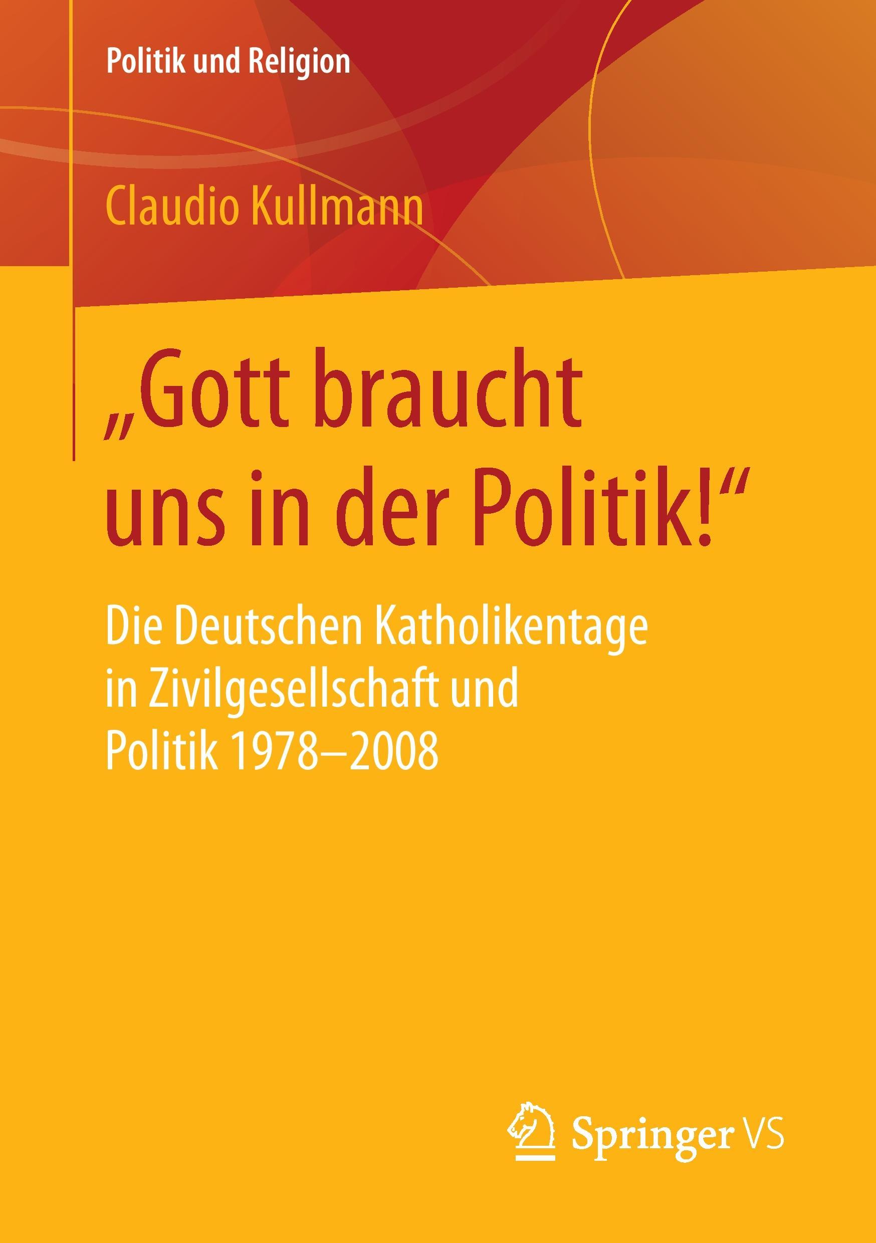 ¿Gott braucht uns in der Politik!¿