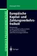 Europäische Kapital- und Zahlungsverkehrsfreiheit