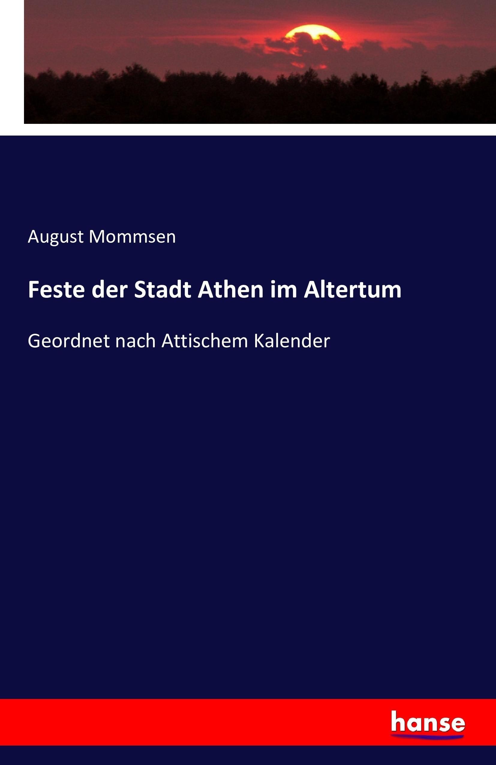 Feste der Stadt Athen im Altertum