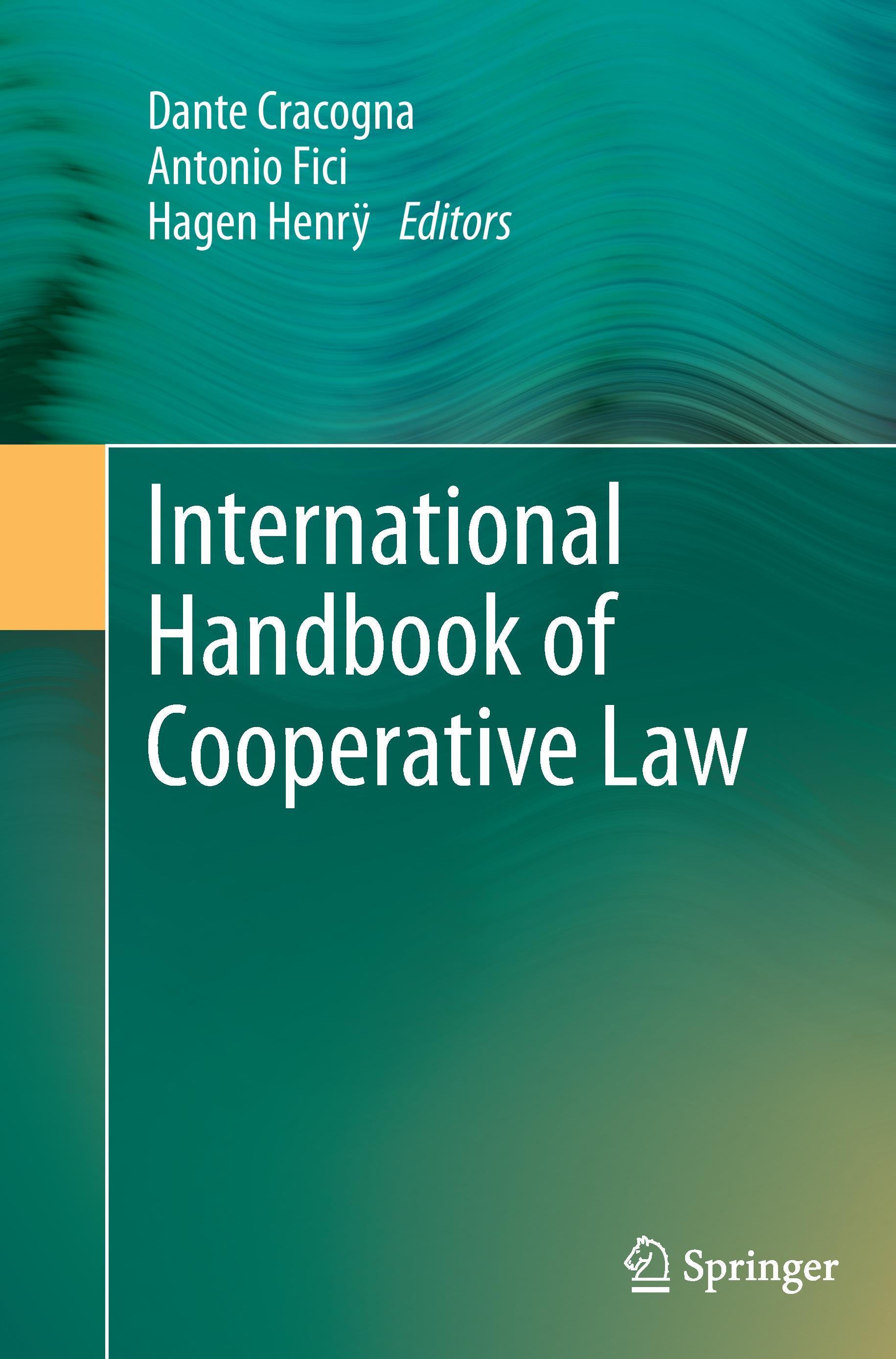 International Handbook of Cooperative Law