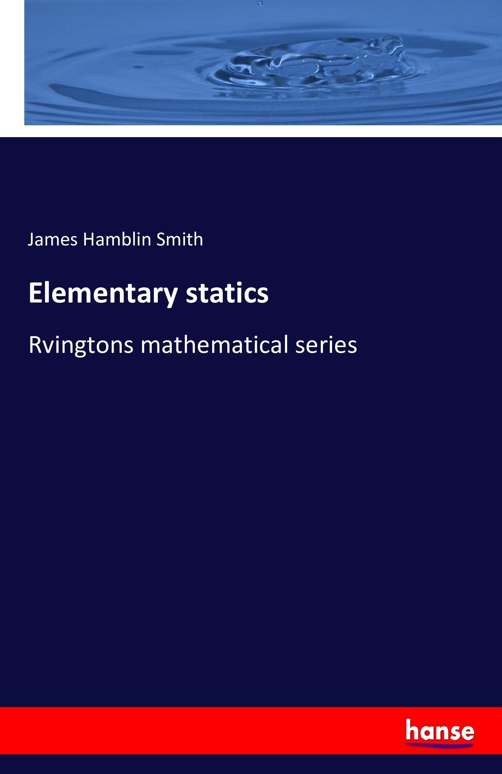 Elementary statics