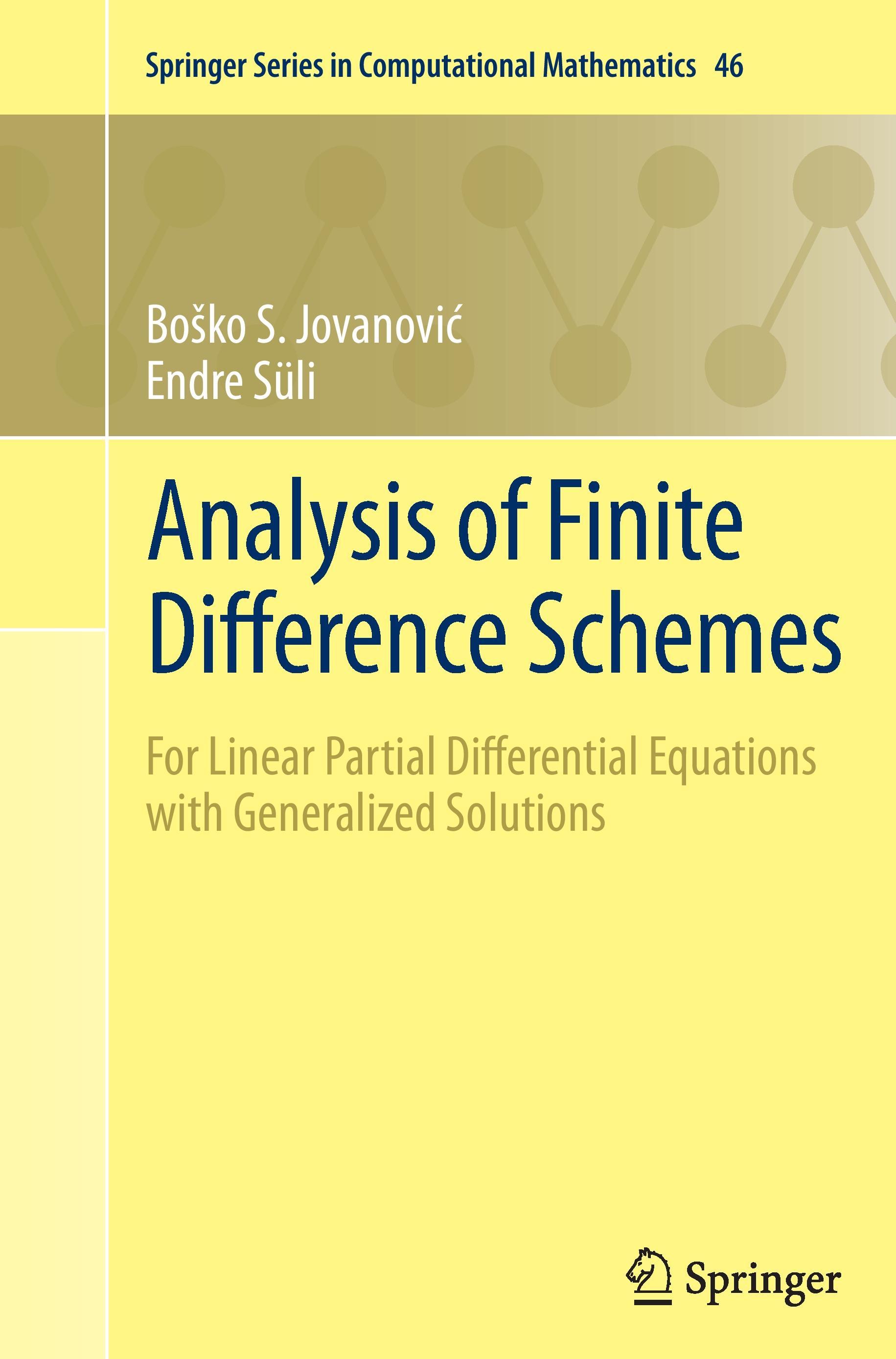 Analysis of Finite Difference Schemes