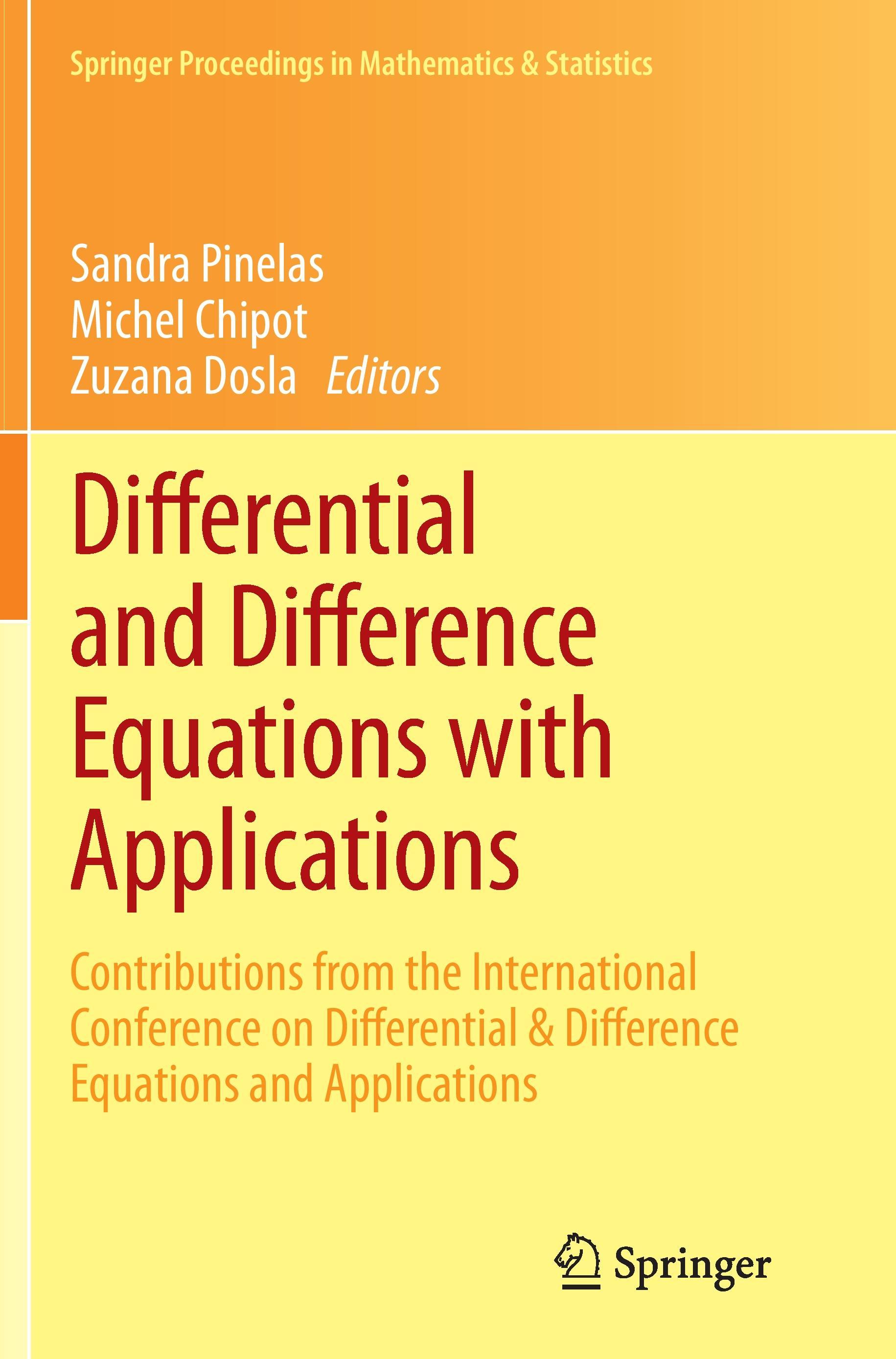 Differential and Difference Equations with Applications