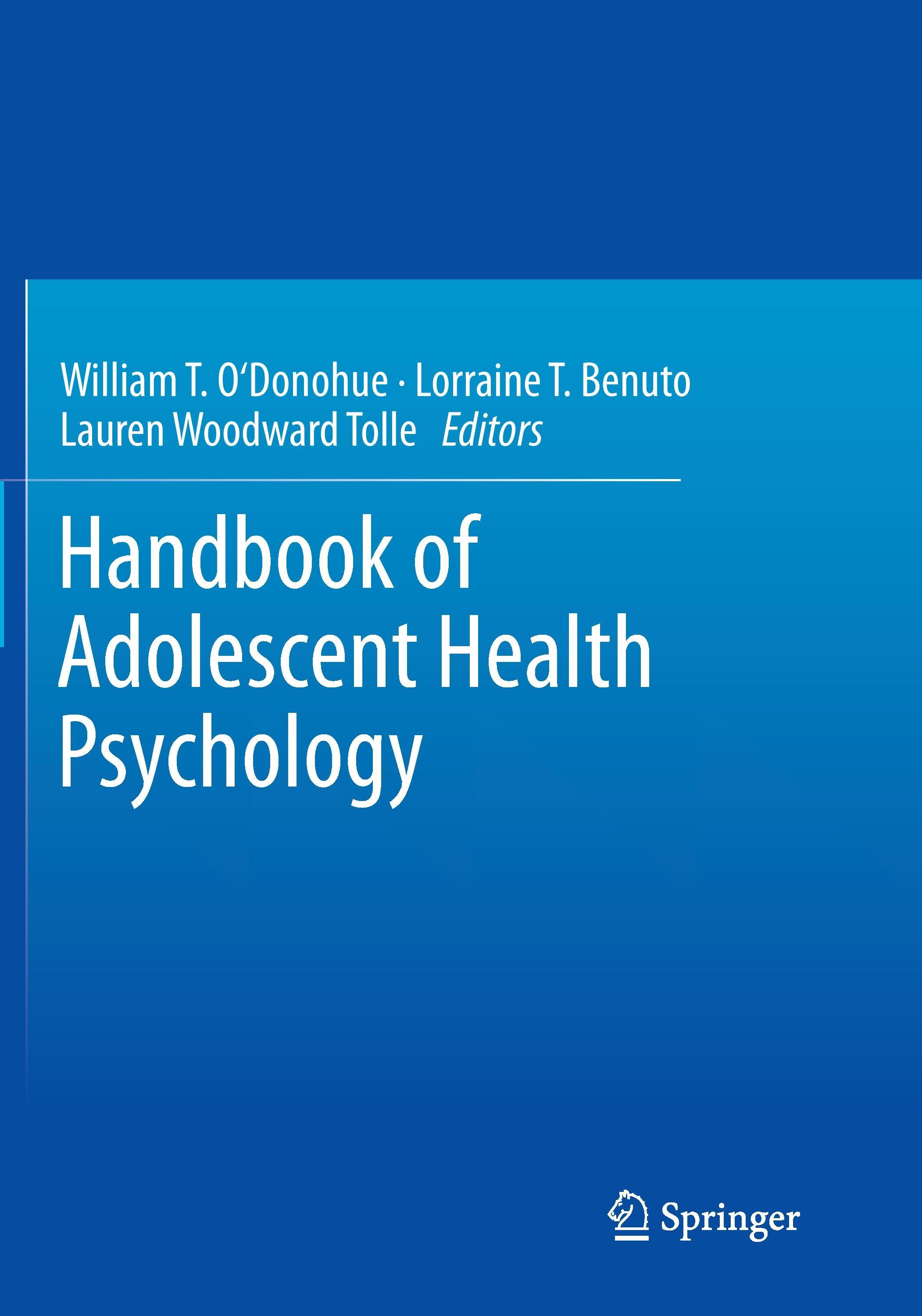 Handbook of Adolescent Health Psychology