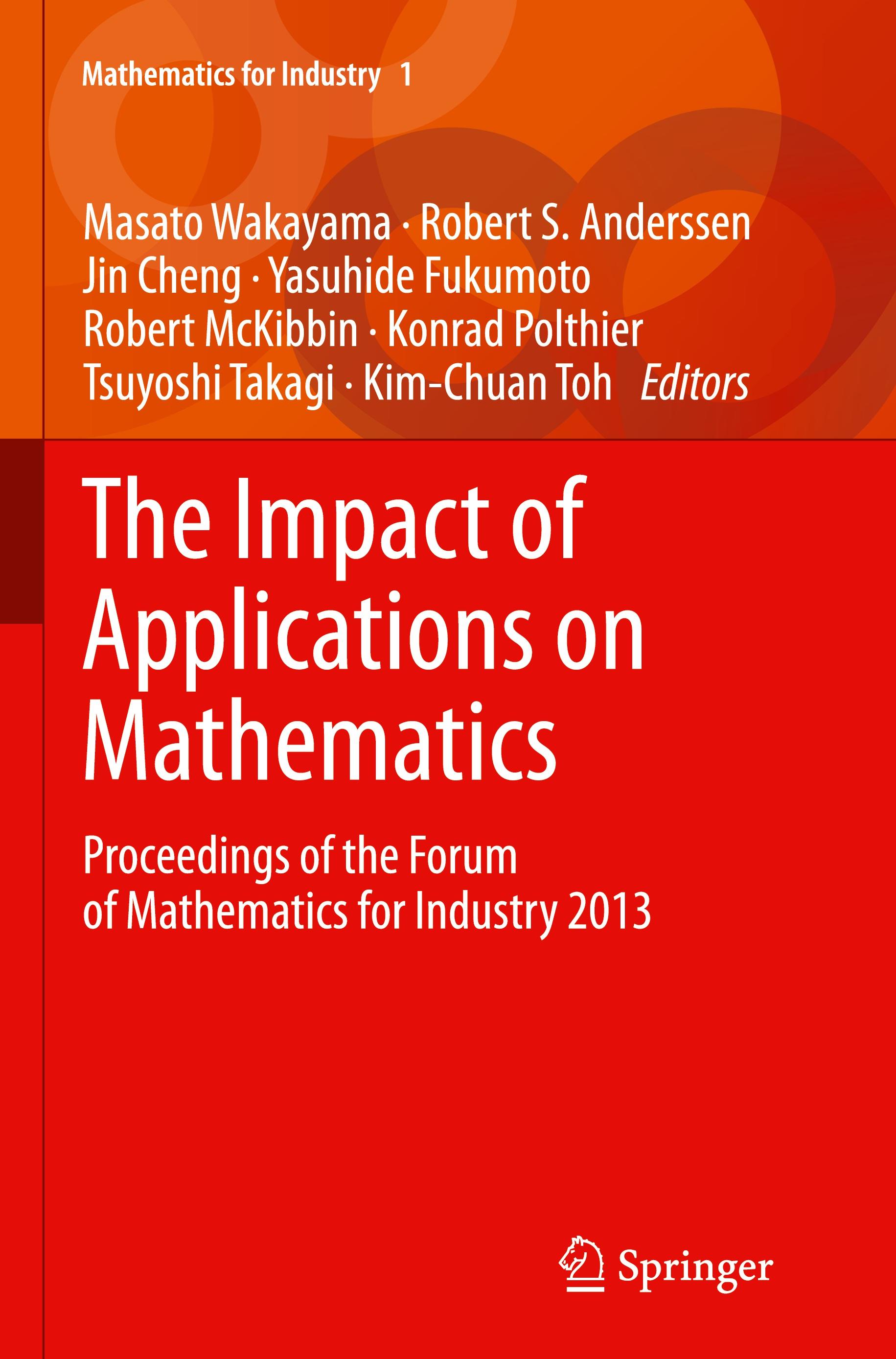 The Impact of Applications on Mathematics