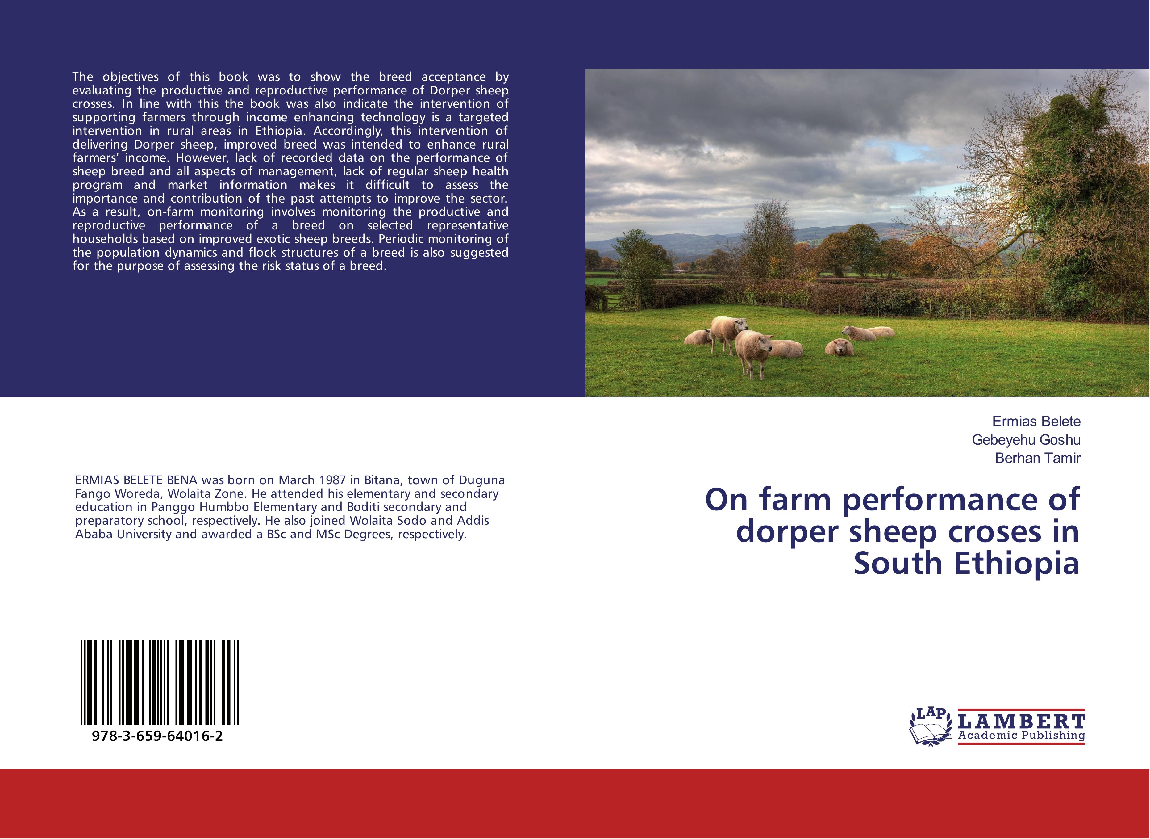 On farm performance of dorper sheep croses in South Ethiopia