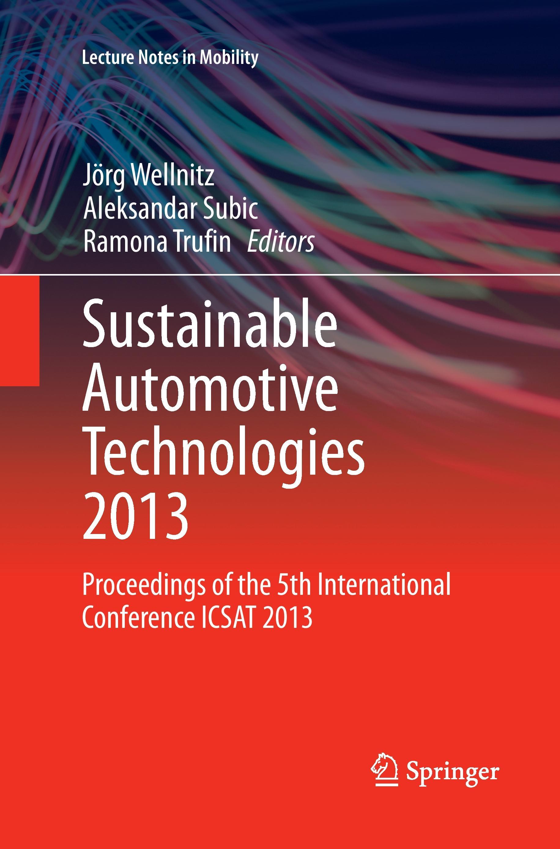 Sustainable Automotive Technologies 2013