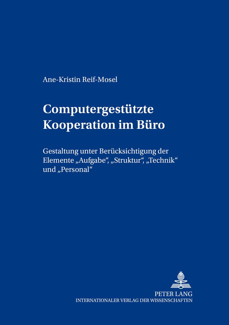 Computergestützte Kooperation im Büro