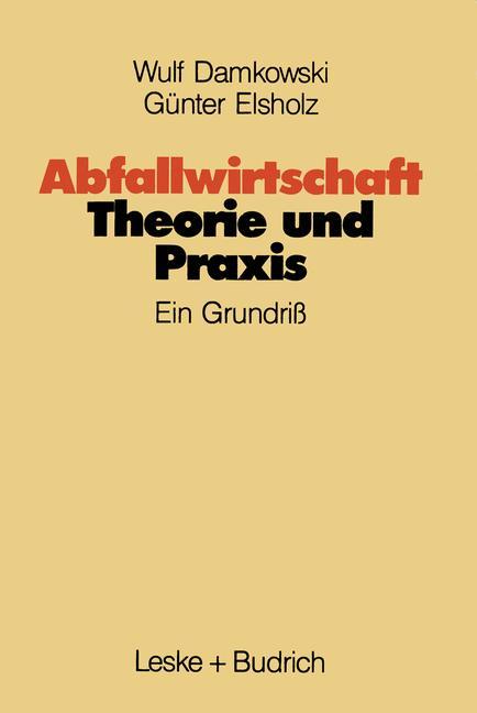 Abfallwirtschaft Theorie und Praxis