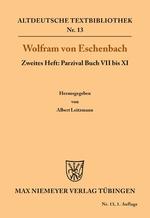 Parzival Buch VII bis XI