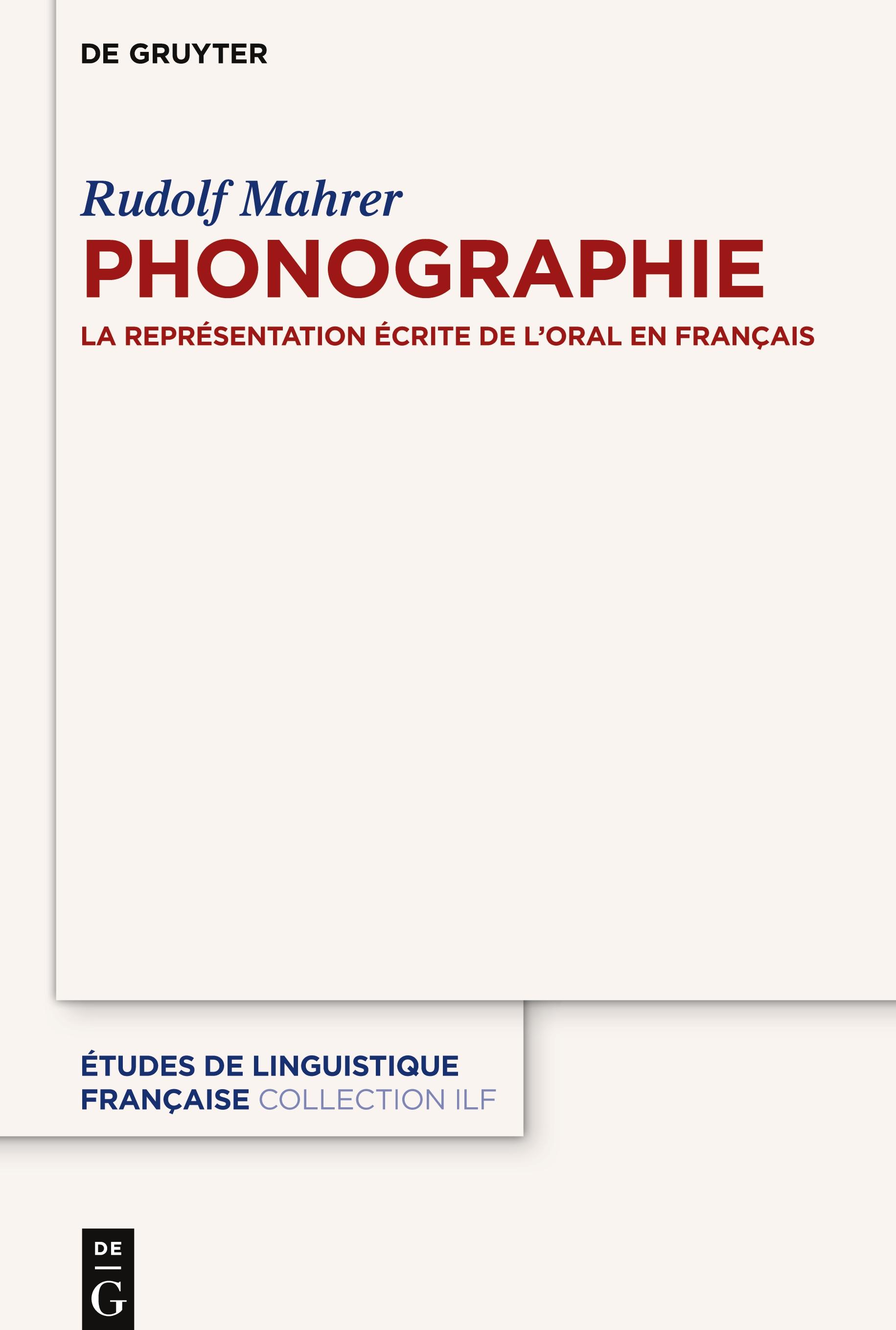 Phonographie