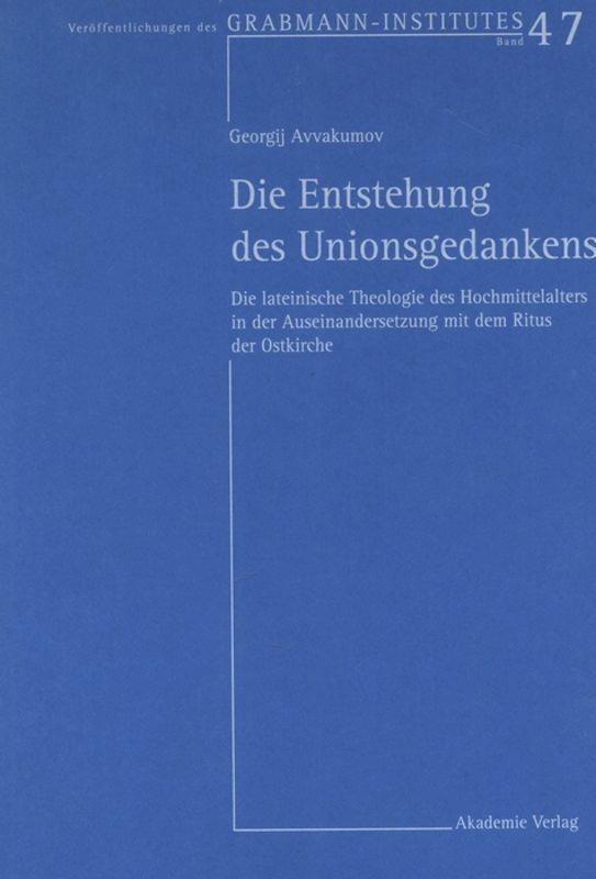 Die Entstehung des Unionsgedankens