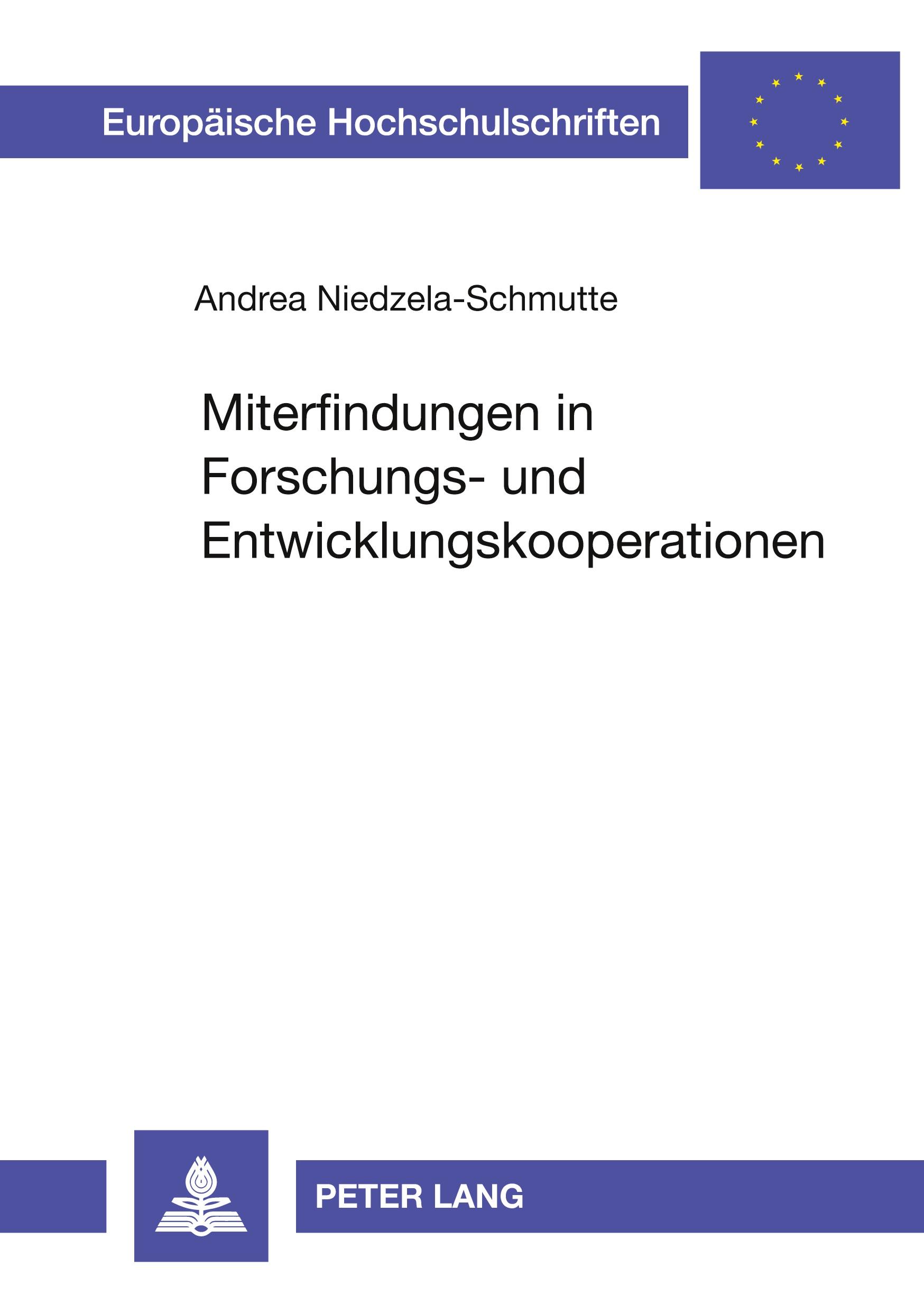 Miterfindungen in Forschungs- und Entwicklungskooperationen