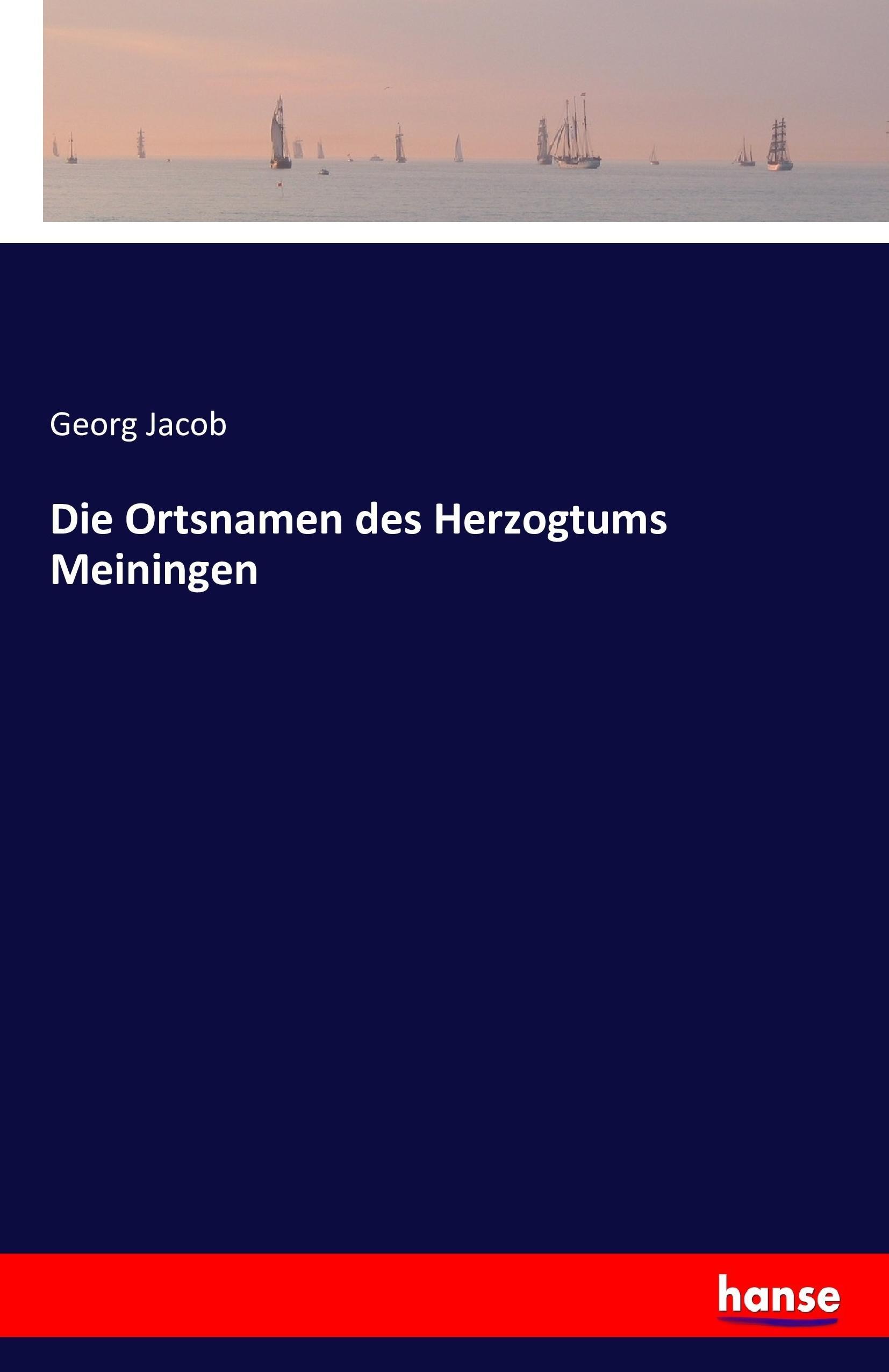 Die Ortsnamen des Herzogtums Meiningen