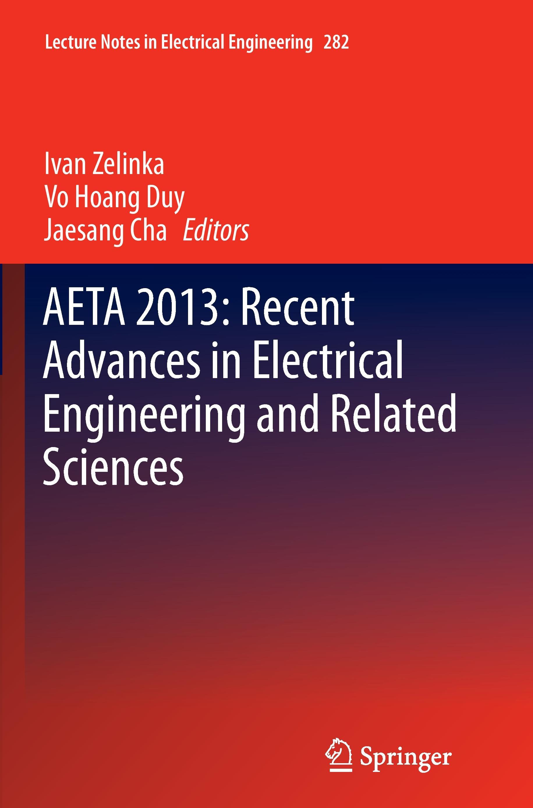 AETA 2013: Recent Advances in Electrical Engineering and Related Sciences