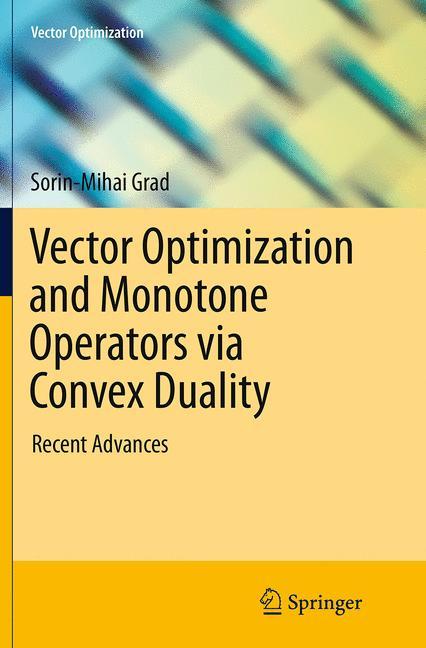 Vector Optimization and Monotone Operators via Convex Duality