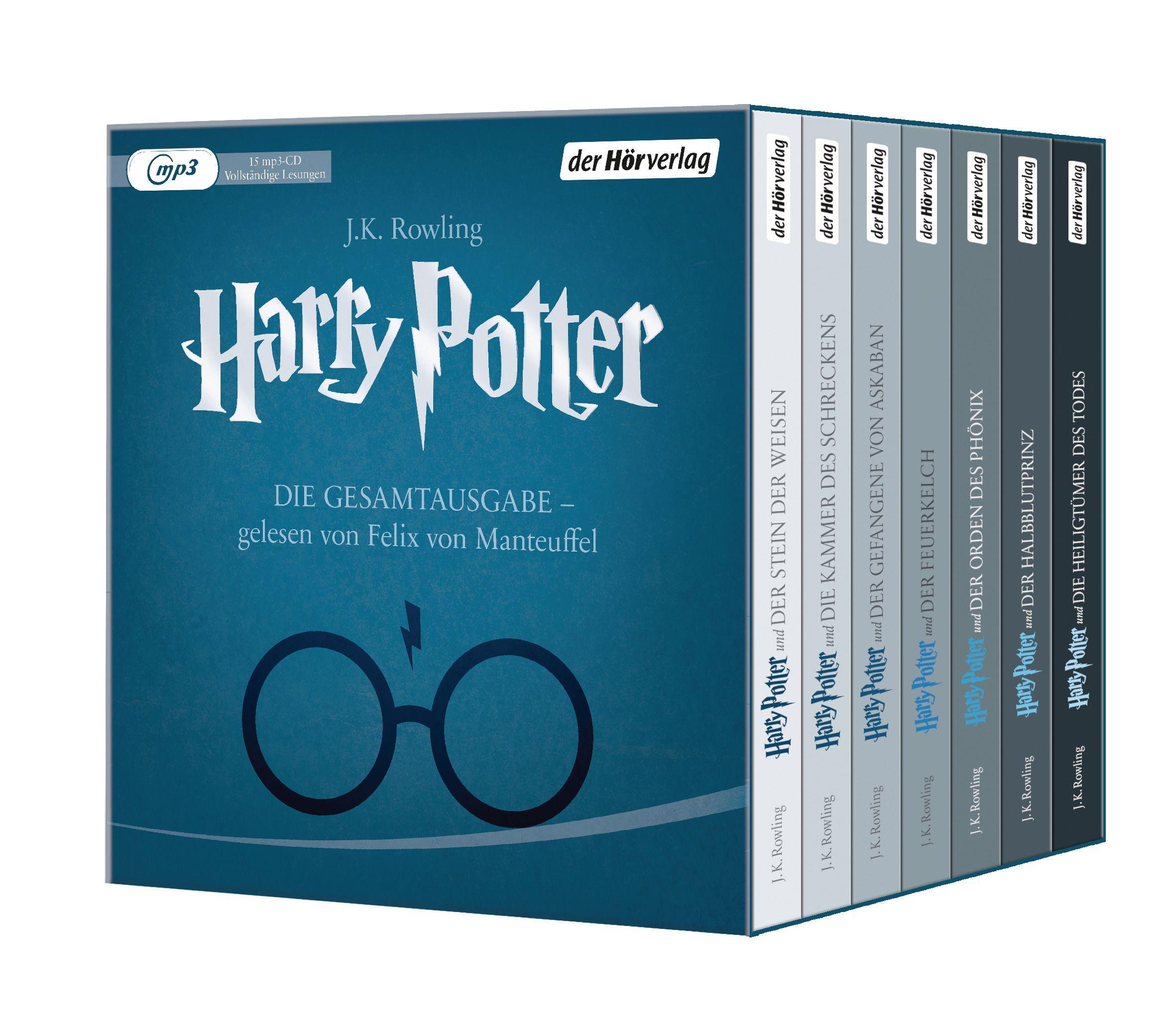 Harry Potter  - Die Gesamtausgabe - gelesen von Felix von Manteuffel