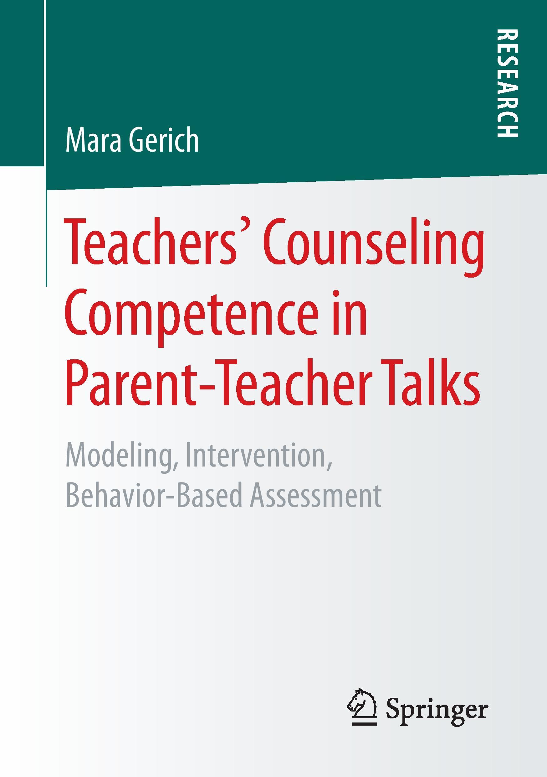 Teachers¿ Counseling Competence in Parent-Teacher Talks