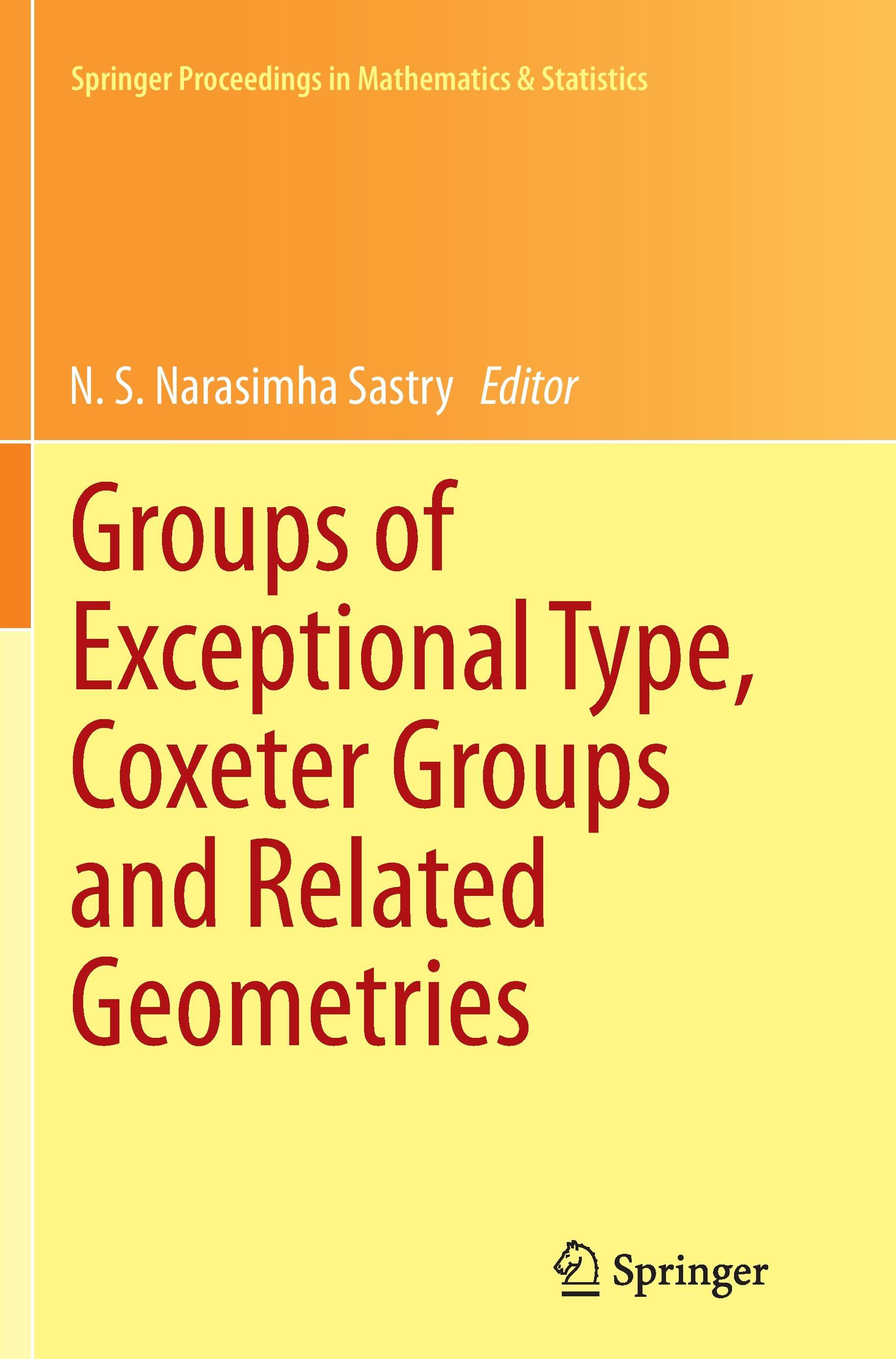 Groups of Exceptional Type, Coxeter Groups and Related Geometries