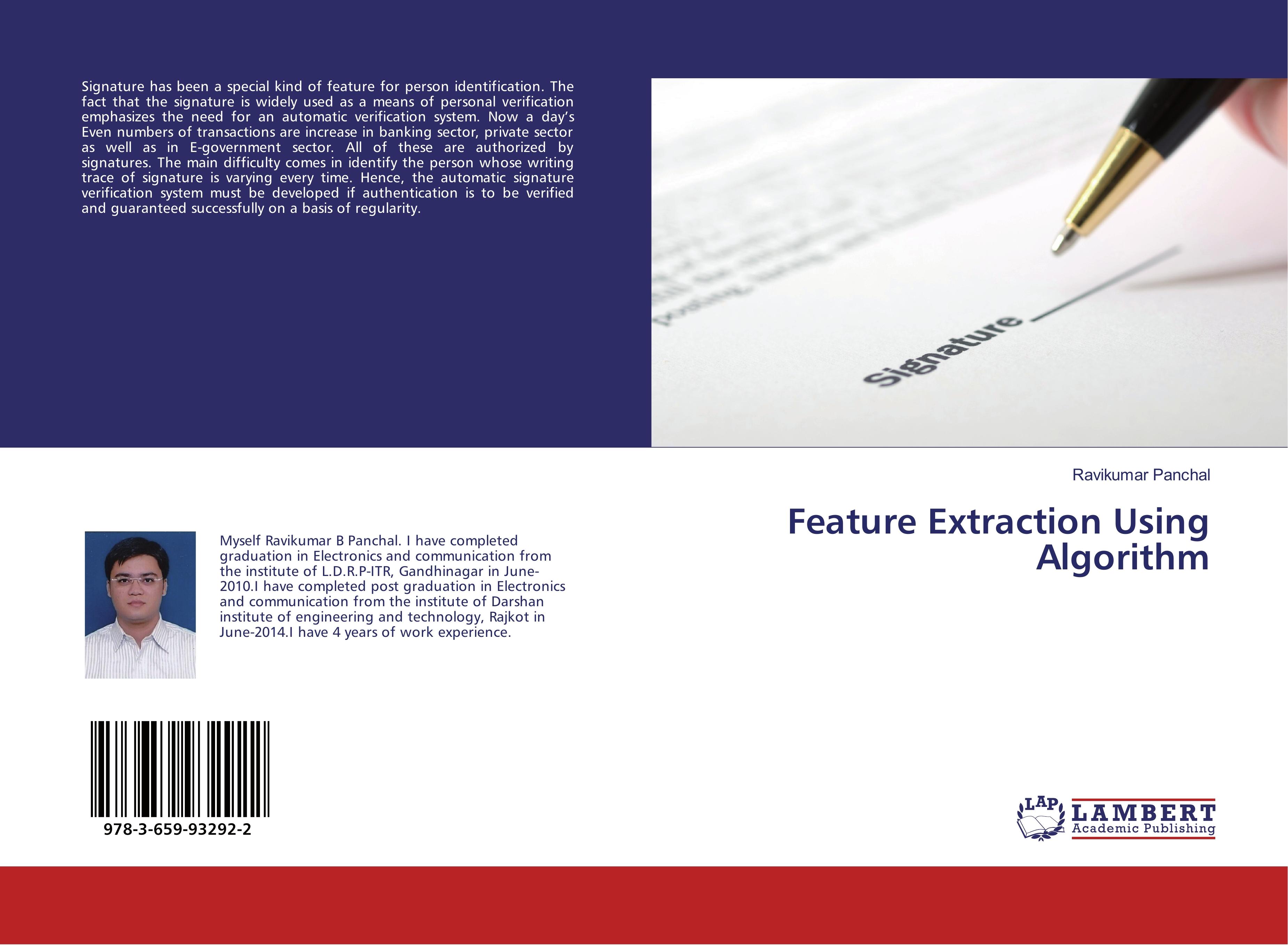 Feature Extraction Using Algorithm