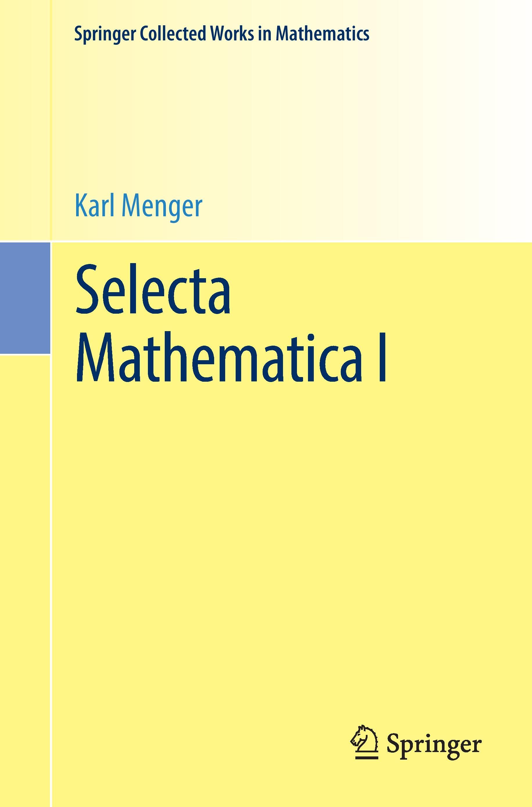 Selecta Mathematica I