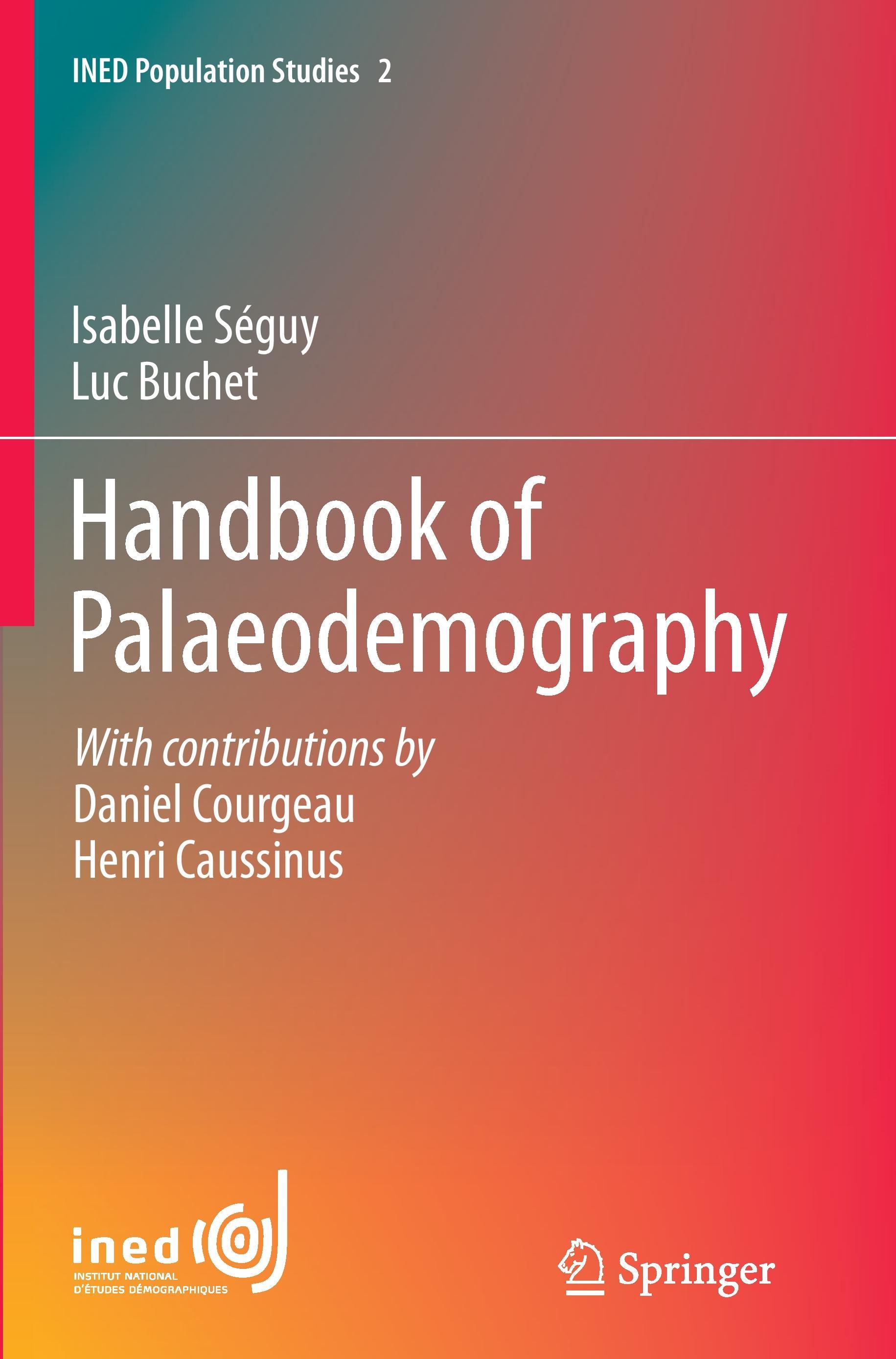 Handbook of Palaeodemography