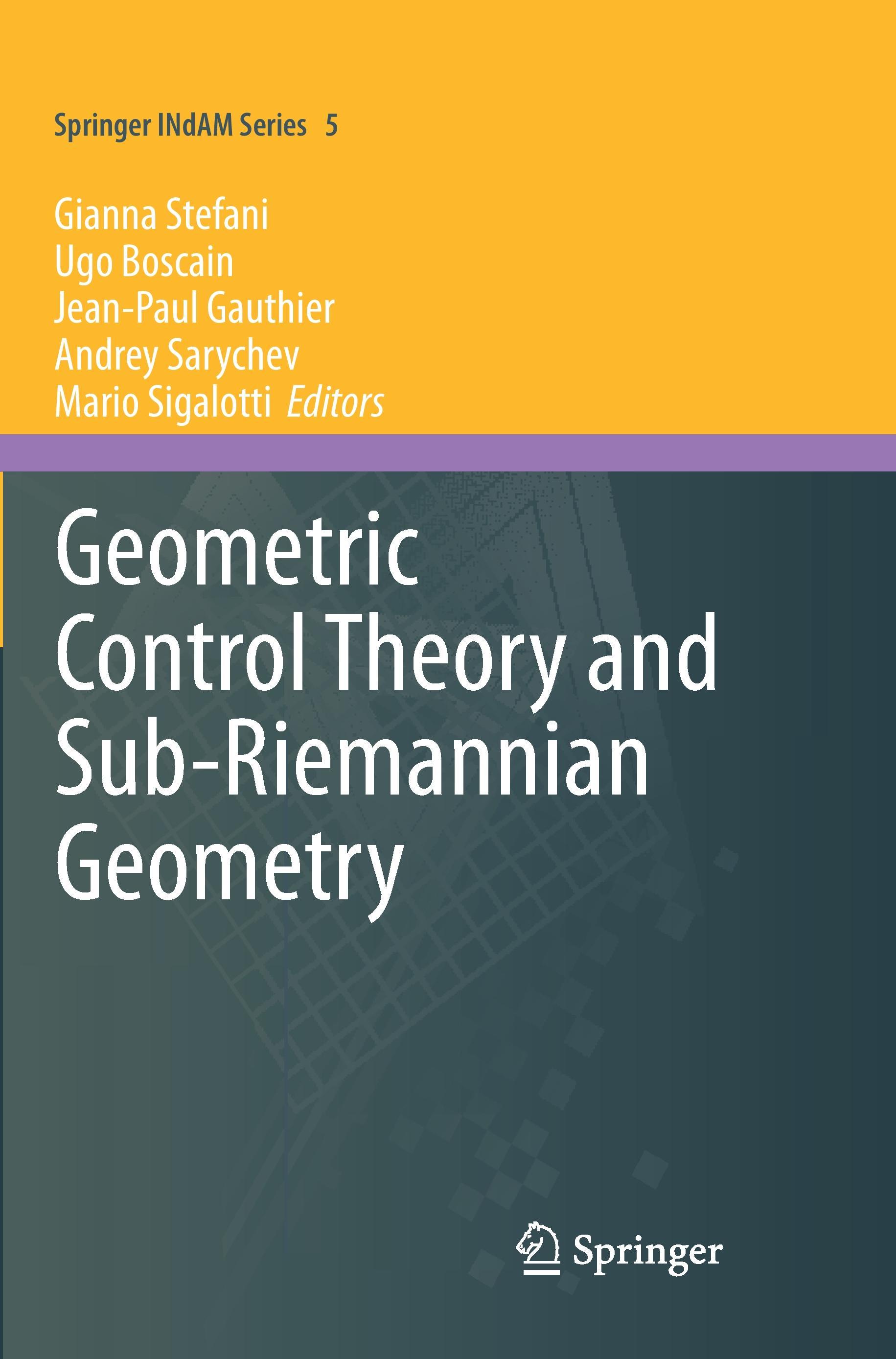 Geometric Control Theory and Sub-Riemannian Geometry