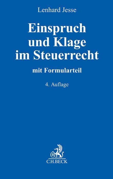 Einspruch und Klage im Steuerrecht