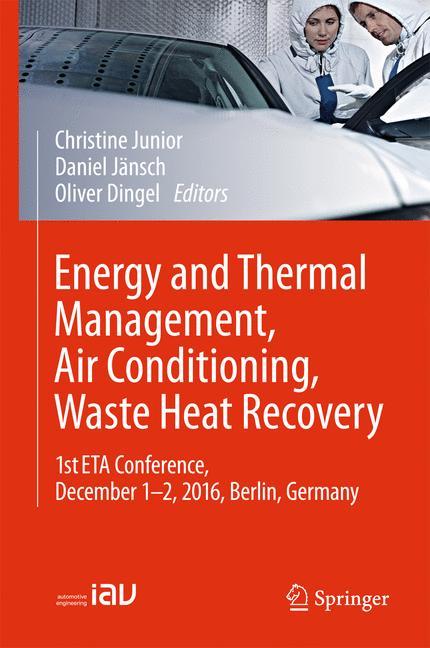 Energy and Thermal Management, Air Conditioning, Waste Heat Recovery