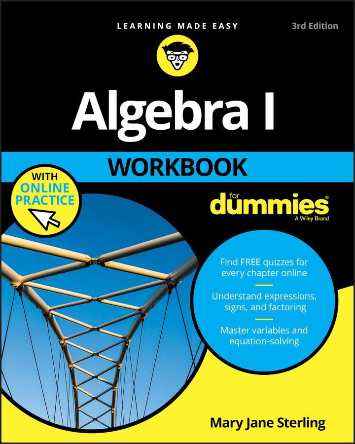 Algebra I Workbook for Dummies