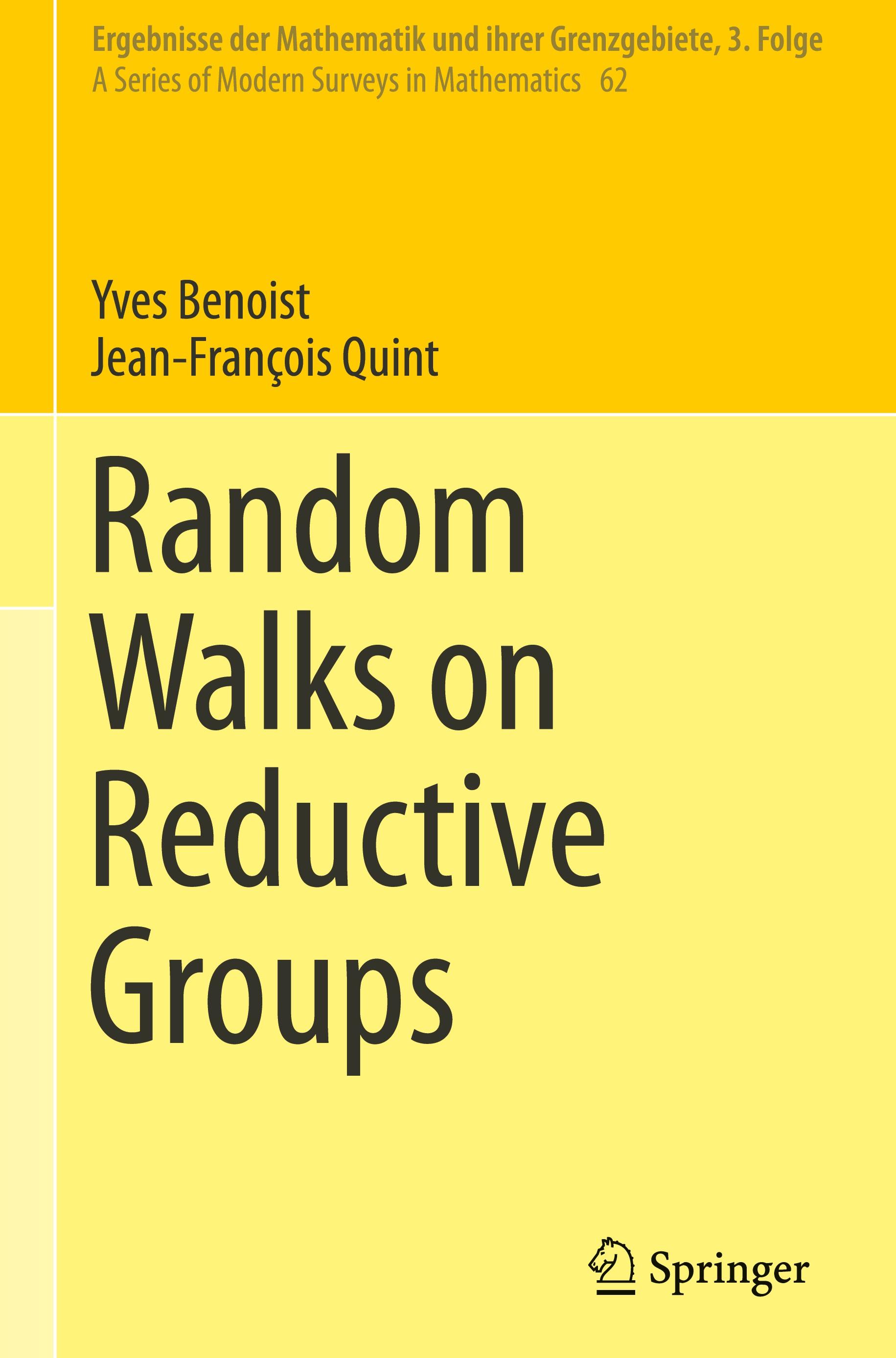 Random Walks on Reductive Groups