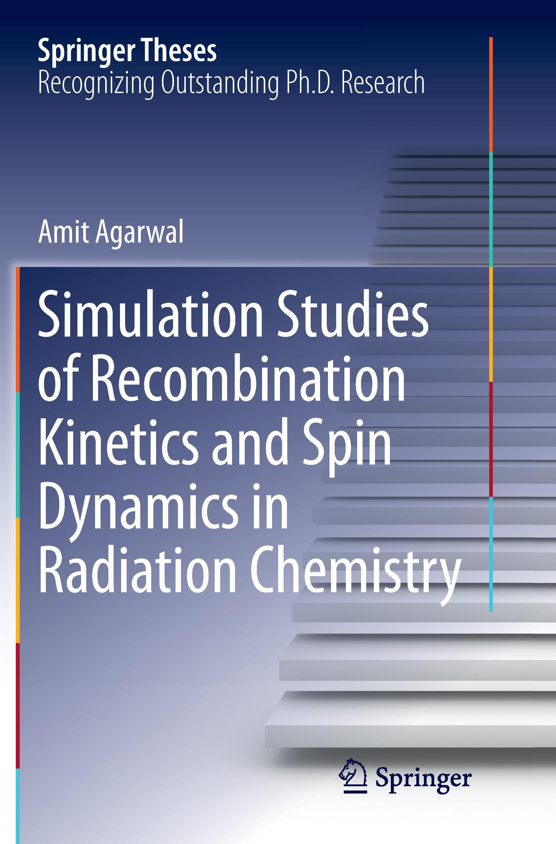 Simulation Studies of Recombination Kinetics and Spin Dynamics in Radiation Chemistry