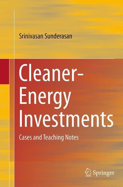 Cleaner-Energy Investments