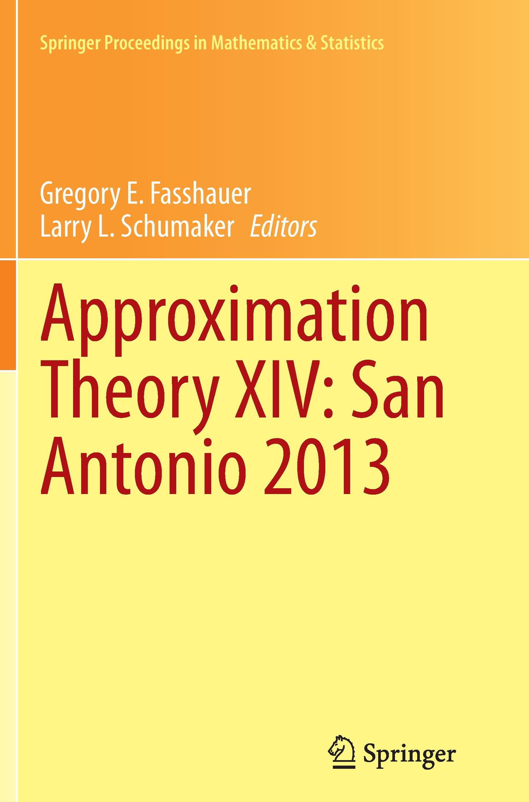 Approximation Theory XIV: San Antonio 2013