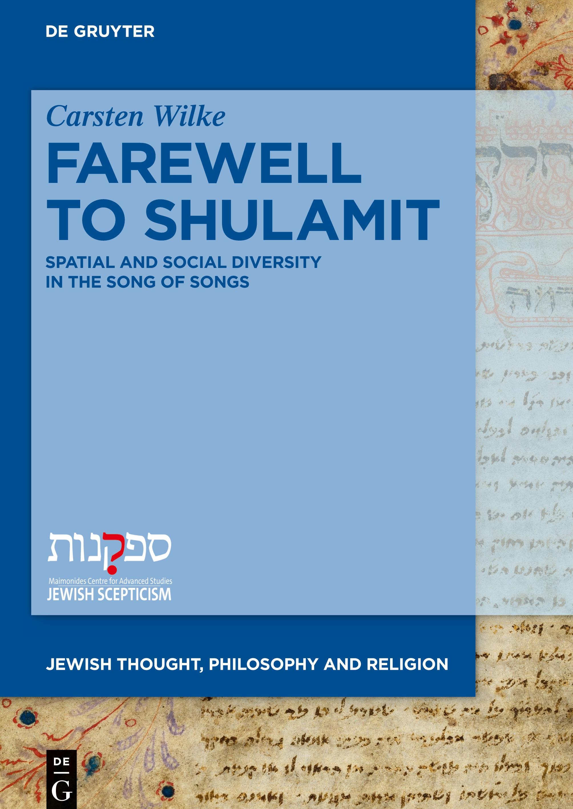 Farewell to Shulamit