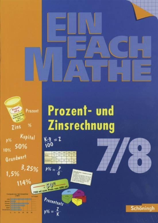 EinFach Mathe. Prozent und Zinsrechnung