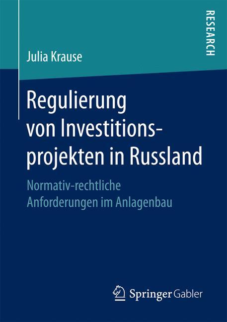 Regulierung von Investitionsprojekten in Russland