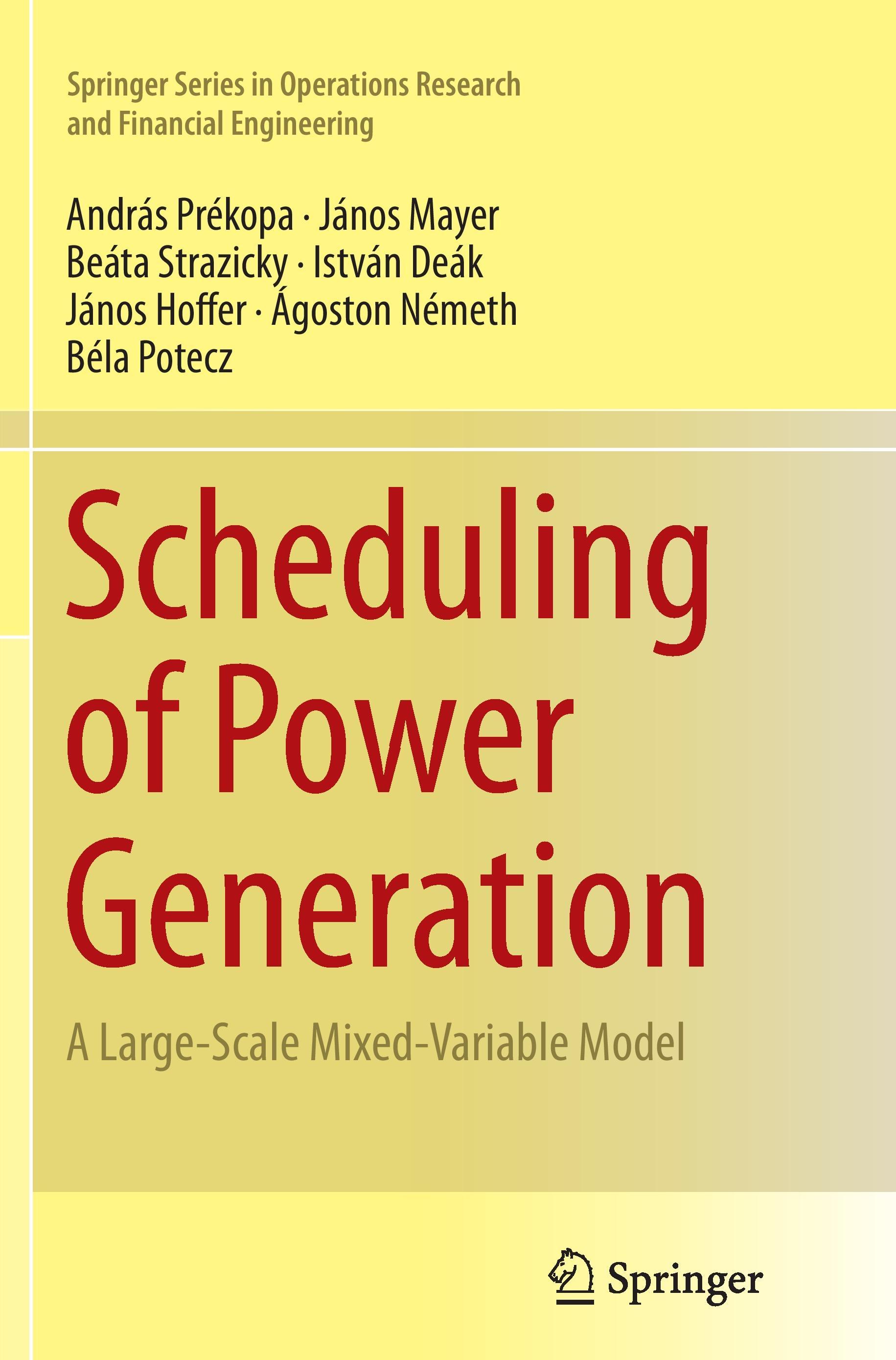 Scheduling of Power Generation