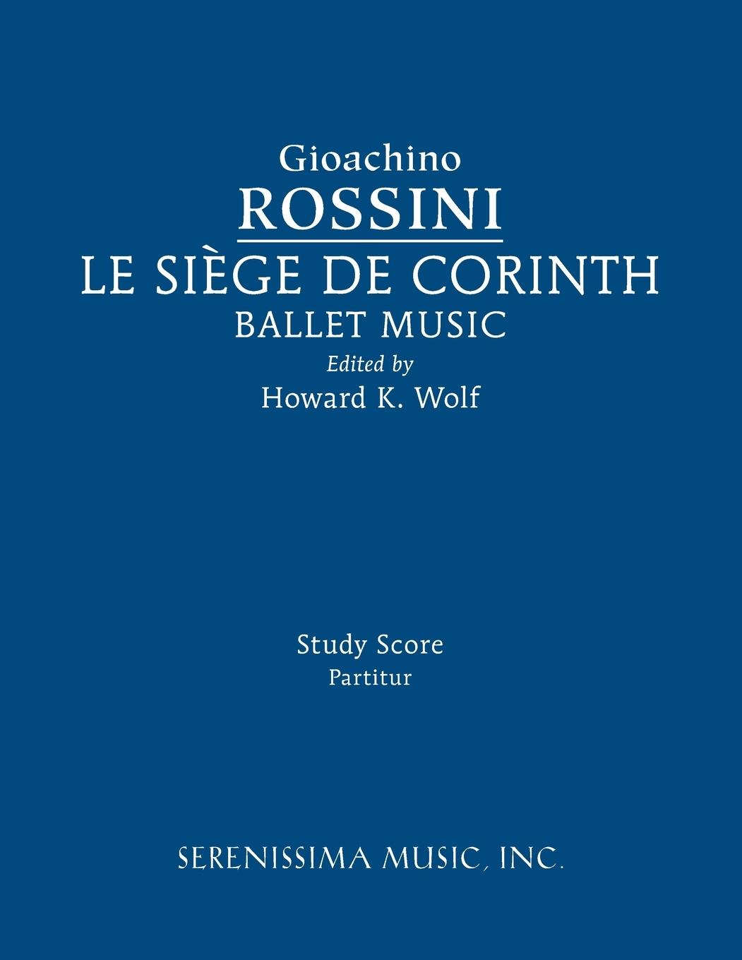 Le siege de Corinth, Ballet Music