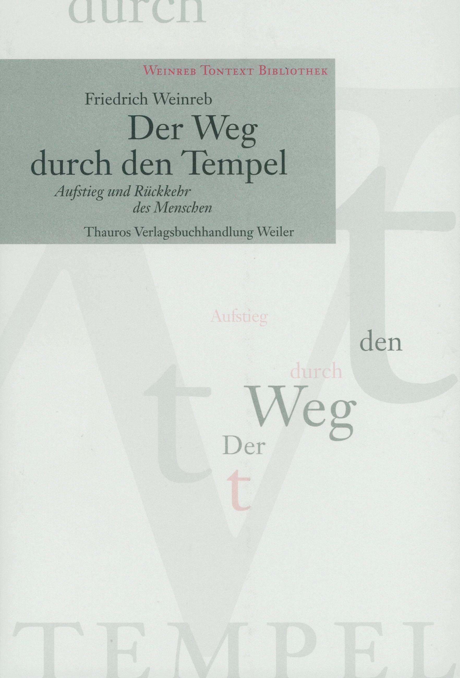 Der Weg durch den Tempel